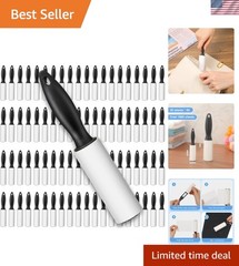 Lightweight Mini Lint Roller Bulk – 80 Stickers for Ultimate Cleanliness Anytime