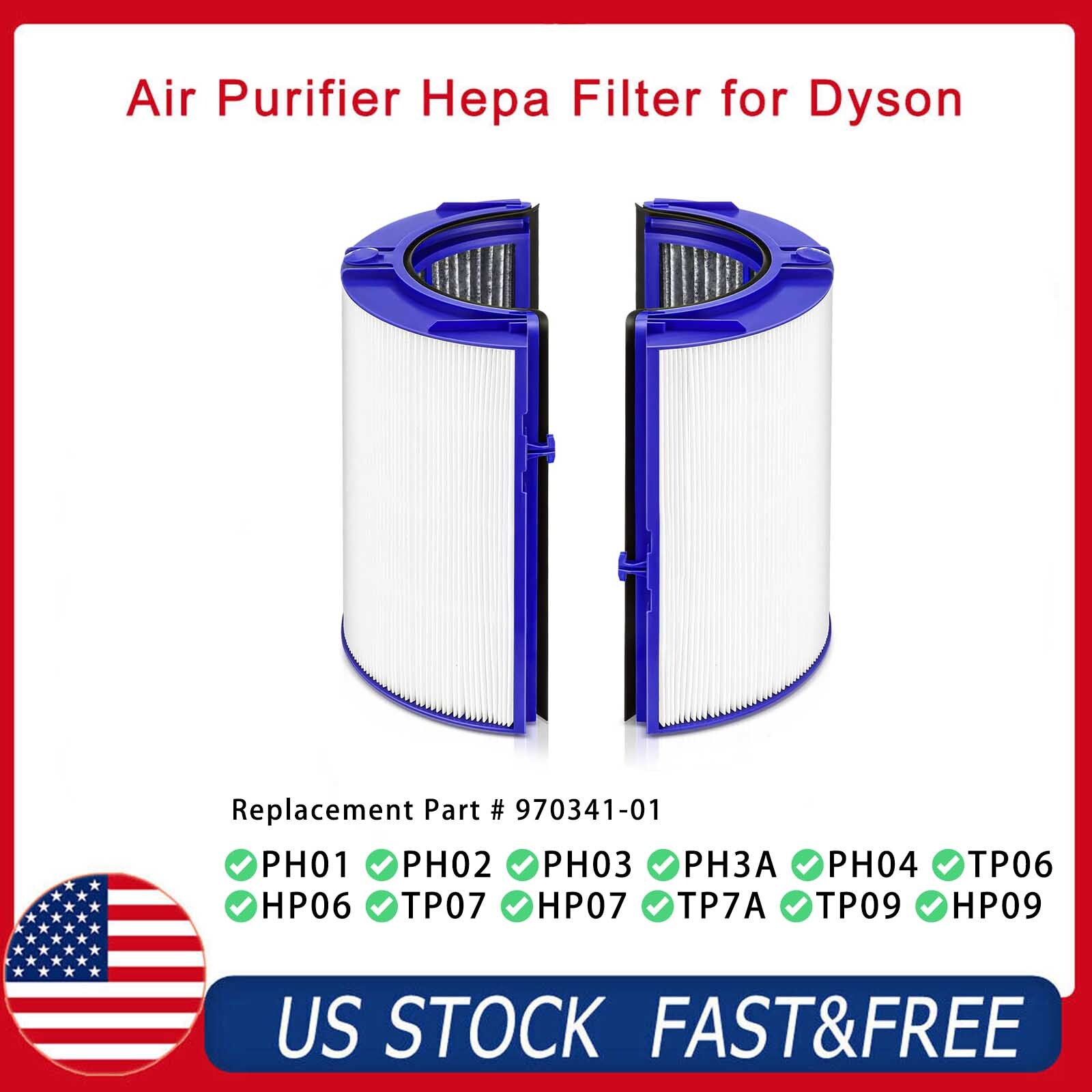 Hepa Filter 970341-01 For Dyson TP06 HP06 PH01 PH02 Pure Cool Hot Air gallery