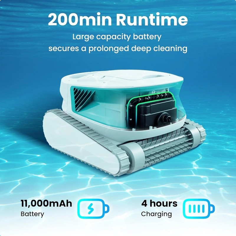 Hydro 3 Cordless Automatic Robotic Pool Vacuum Cleaner gallery
