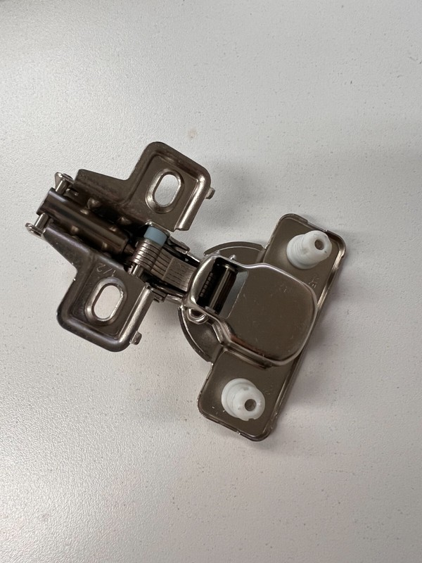 Silverline Face Frame Quiet Soft Close Cabinet Door Hinges,1/2 - 3/4 gallery