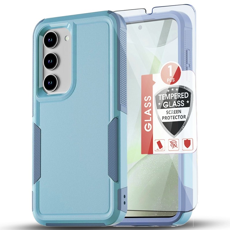 For Samsung Galaxy A17 5G Case Shockproof Phone Cover Heavy Duty +Tempered Glass gallery