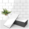 Glossy White Kitchen Backsplash Tile - 102pcs gallery