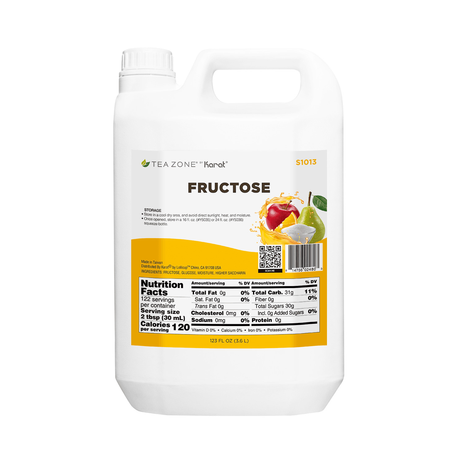 Tea Zone Fructose - Bottle (11 lbs), S1013 gallery