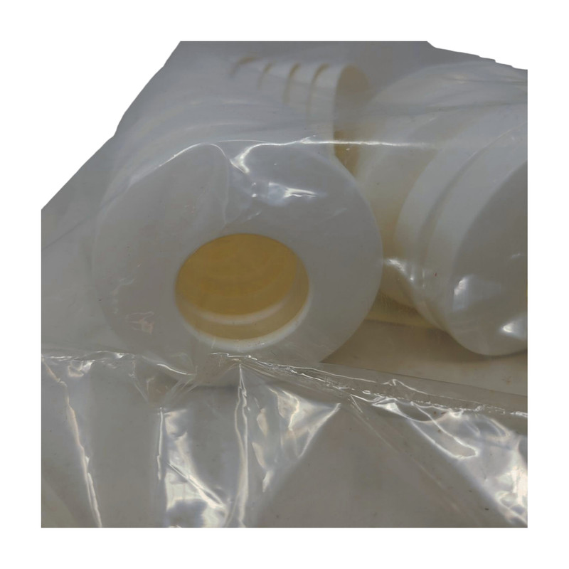 3/4 in. Plastic Shallow Box Escutcheon White pipe or tube Lot of 25 gallery