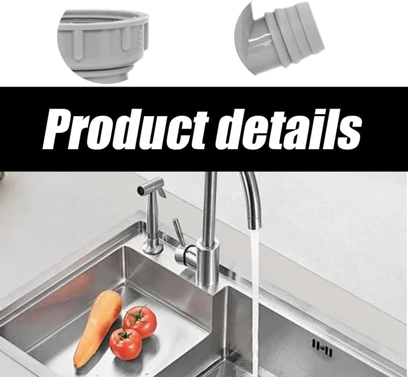 Kitchen Sink Drain Pipe Adapter Wye, 1-1/2 Inch Y-Shaped Strainer Connector, Was gallery