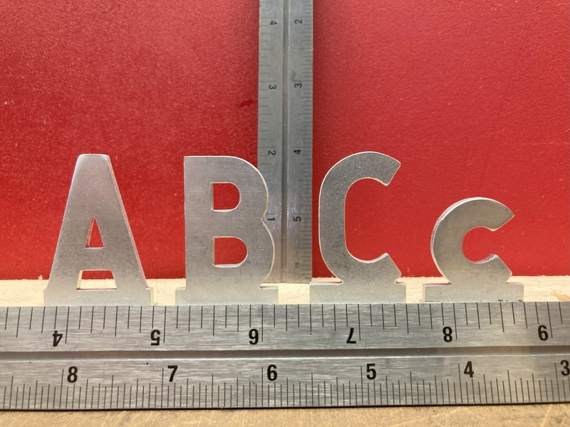 Aluminum Mailbox Letters gallery