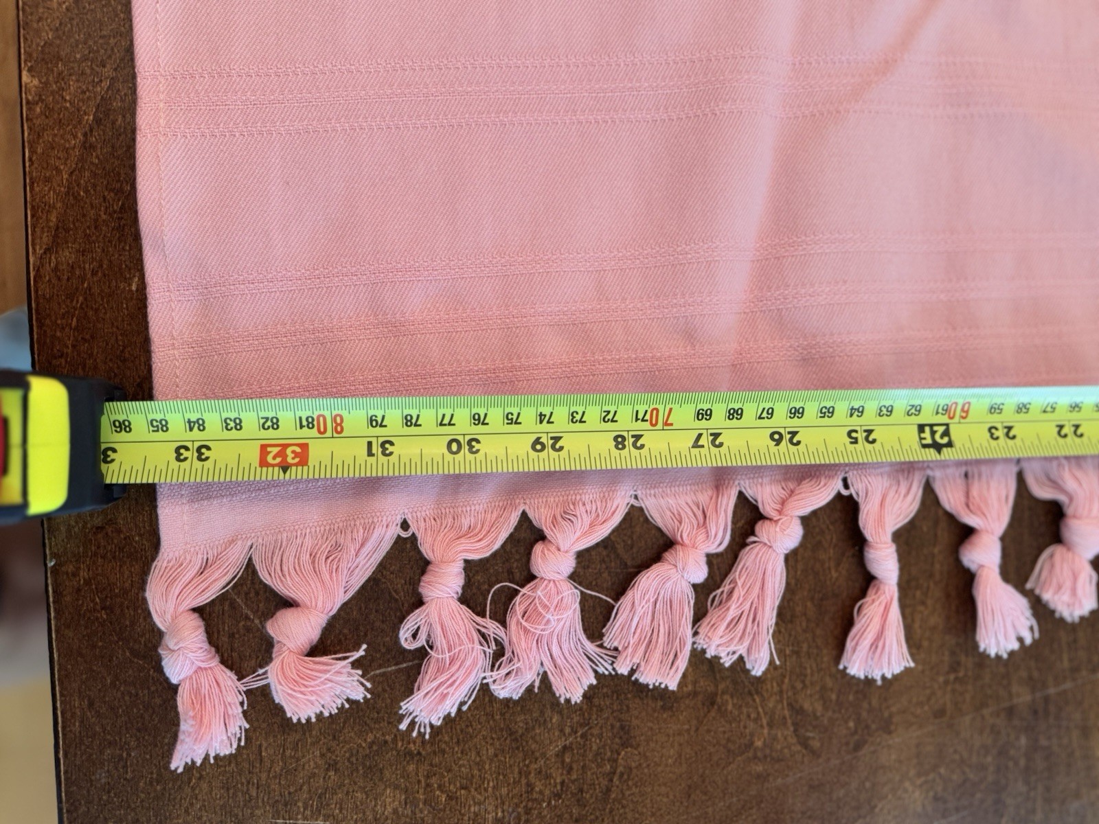 Pink Blanket With Fringe gallery