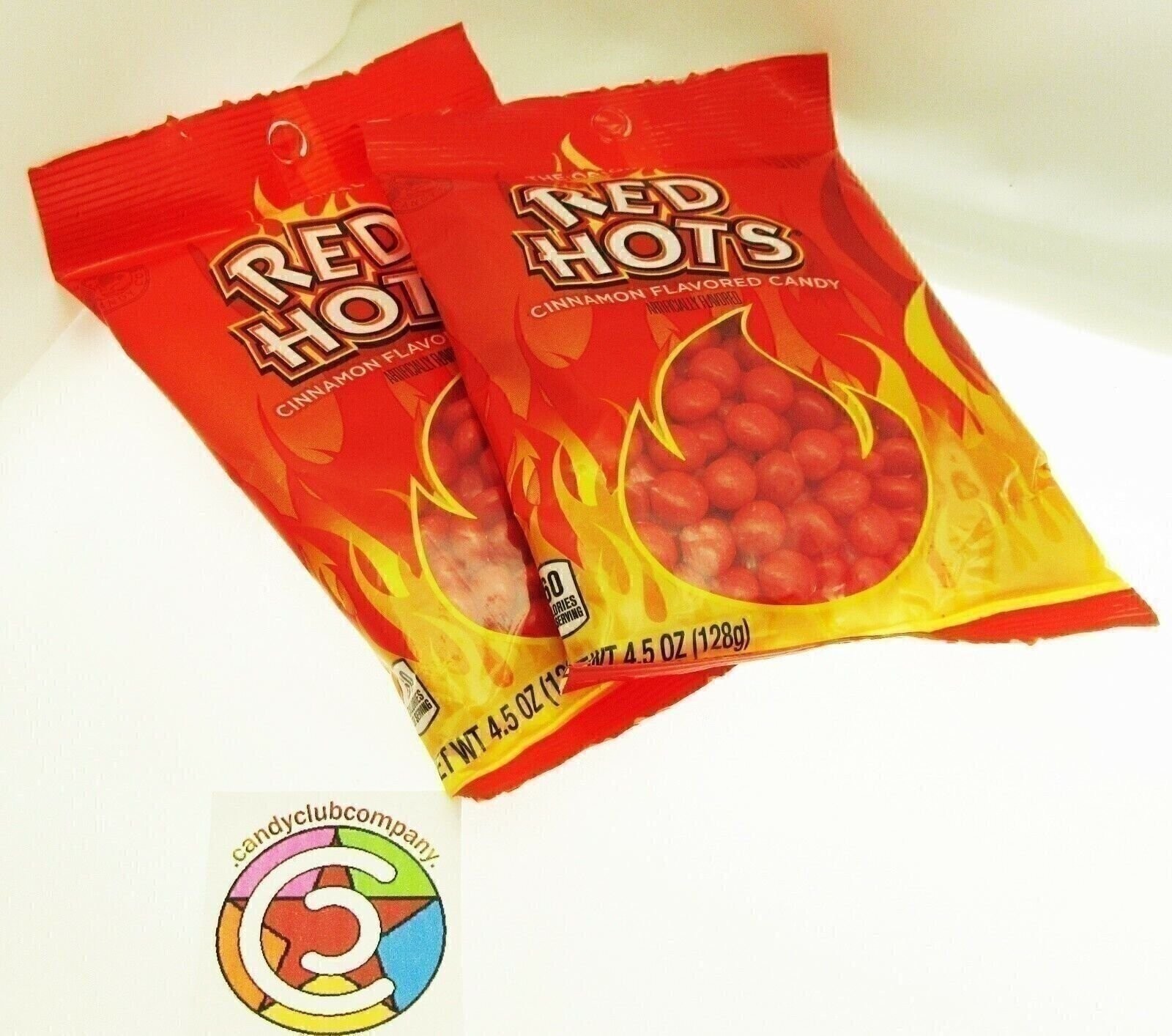 Redhots Cinnamon Candy 2 bags 4.5oz Red Hots Candies Sweets gallery