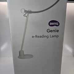 BenQ Genie e-Reading LED Lamp Silver White Wide Desk Light Re-Certified