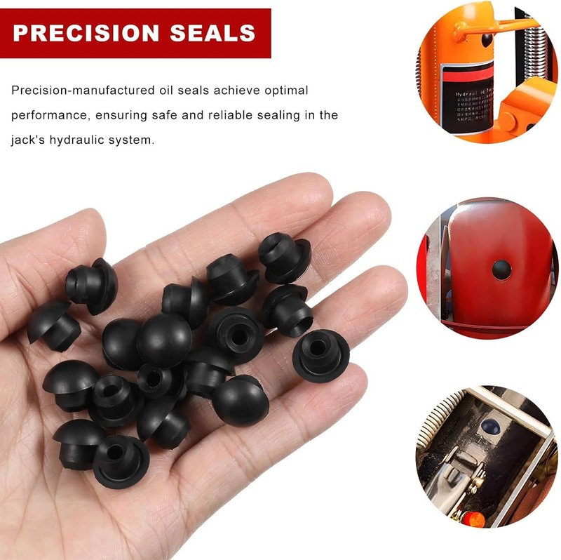 Sun Walker 17 PCS Floor Jack Seal Kit, 3 Ton Horizontal Jack O-Ring Seal Replace gallery