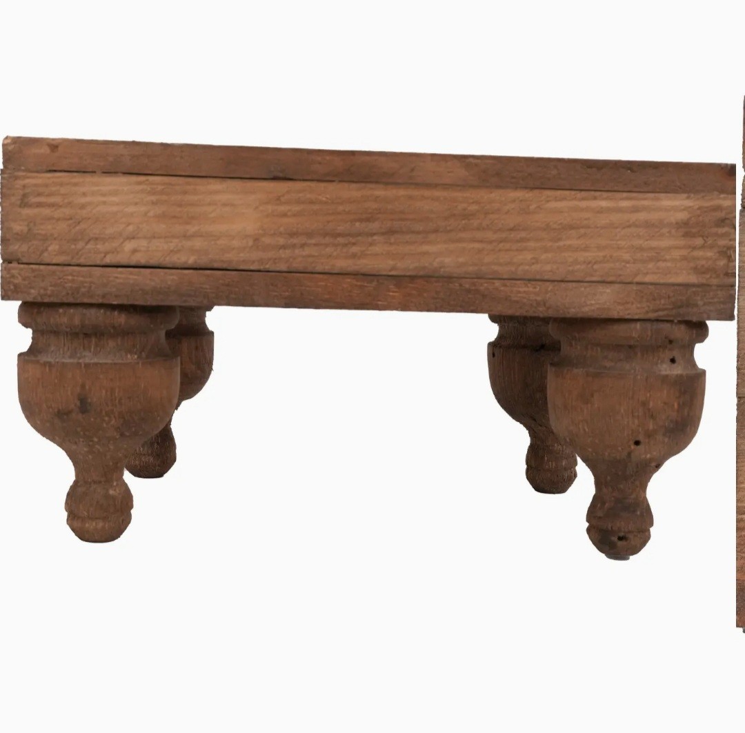 Wood Riser-Display-rustic-Reclaimed Wood-12x8x7 inches SPRING FARMS gallery