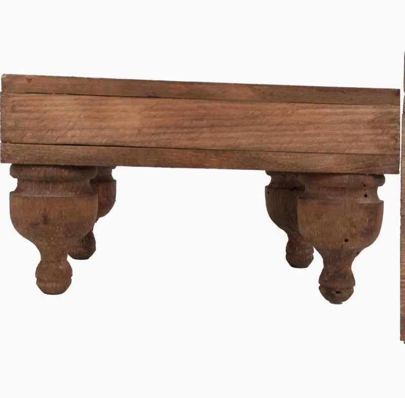 Wood Riser-Display-rustic-Reclaimed Wood-12x8x7 inches SPRING FARMS gallery