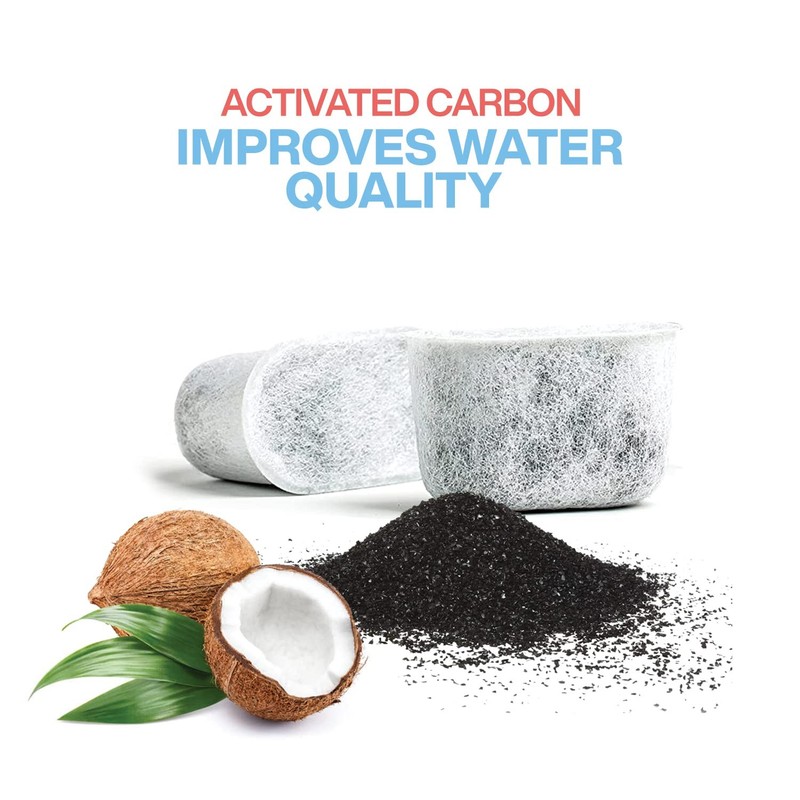 6 Pack Charcoal Water Filter Replacement Compatible with Cuisinart Coffee Maker gallery