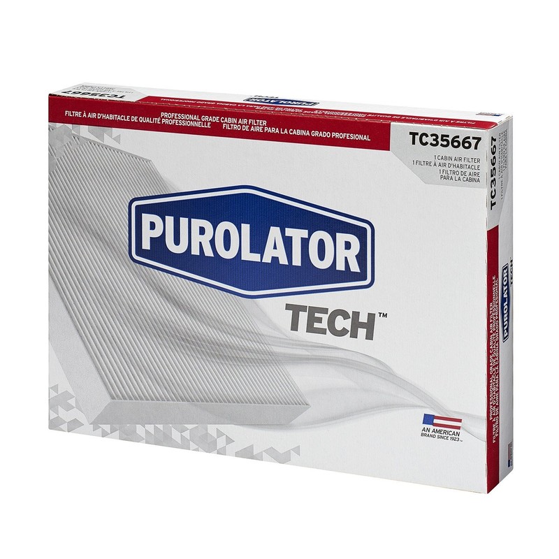 Purolator TECH Cabin Air Filter Replaceable for Improved Airflow and Comfort gallery