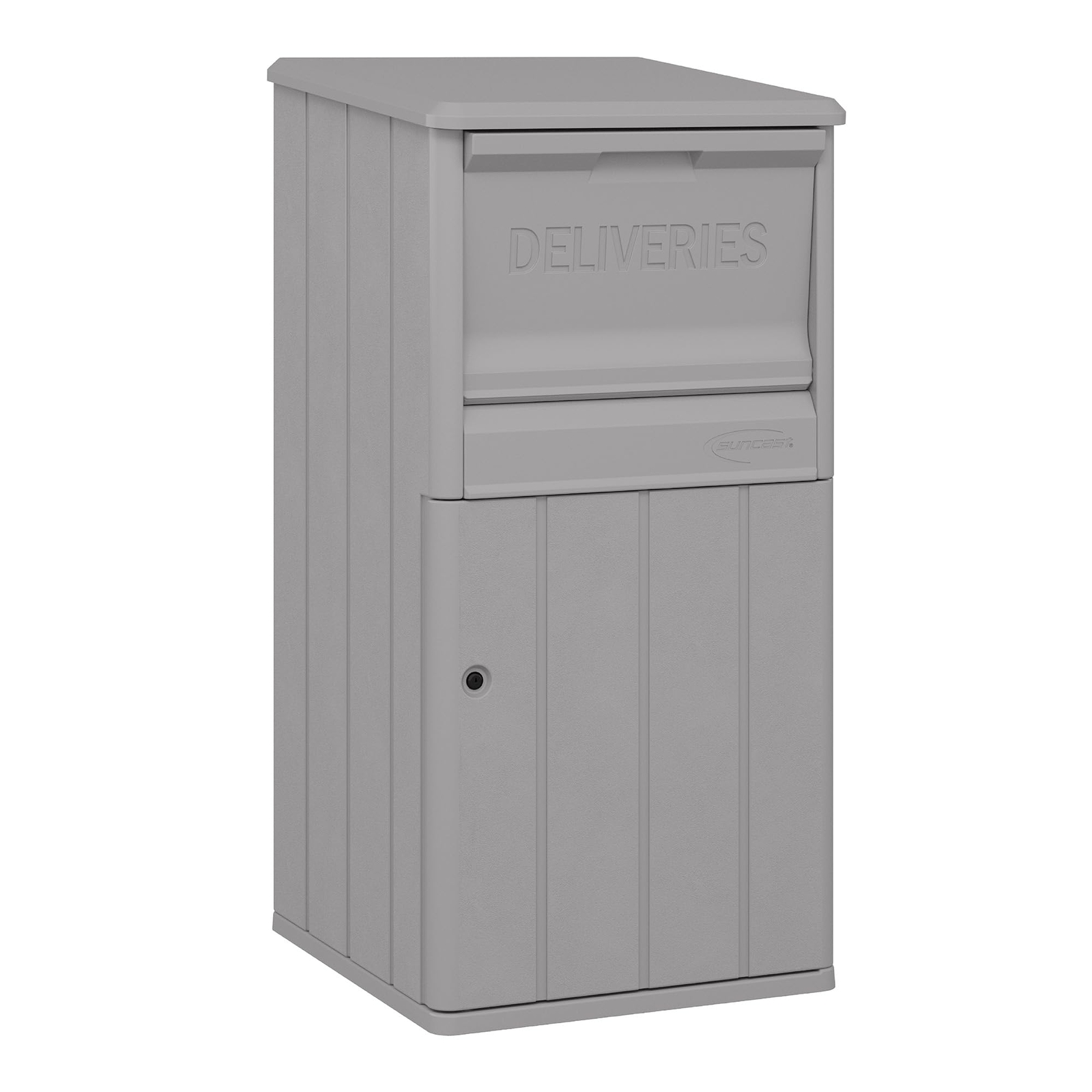 Suncast 33.5-Gallon Capacity Package Delivery Box, Parcel Drop Box with Lock, We gallery
