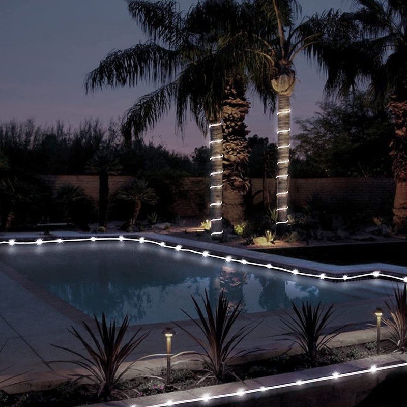 Solar Rope Lights 33FT 100LED Outdoor Solar String Lights IP65 Waterproof gallery