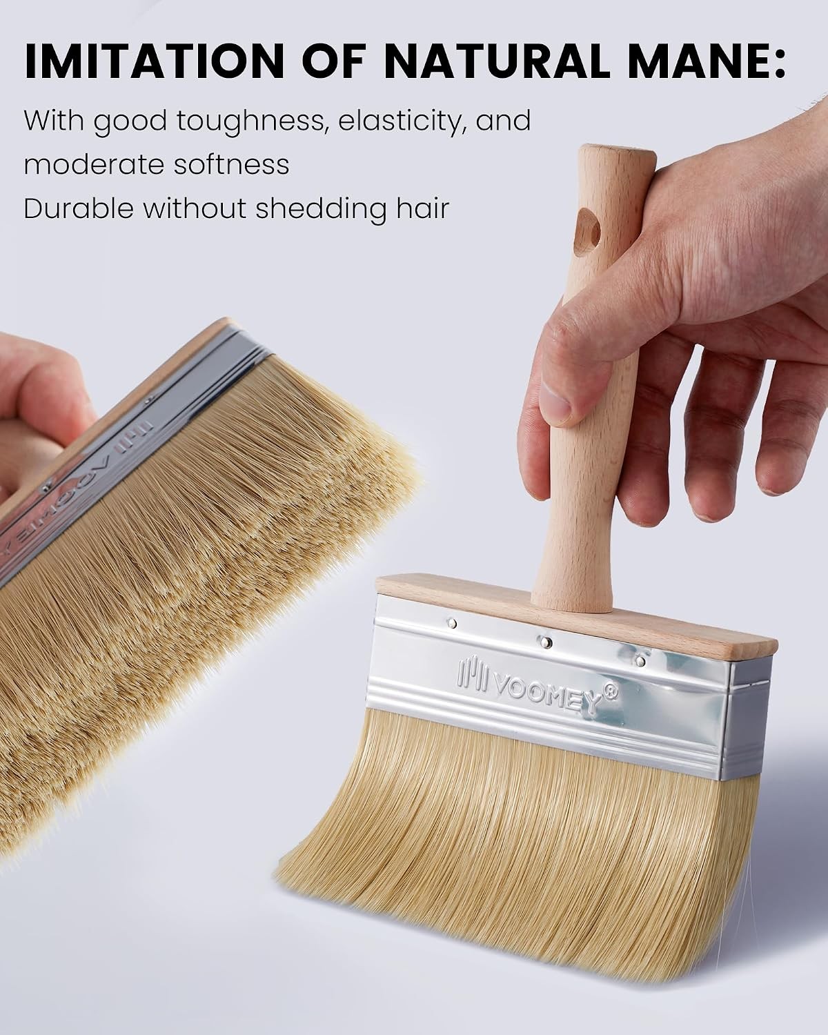 Deck Stain Brush 5 Inch, Limewash Paint Brush, Deck Stain Applicator Made gallery