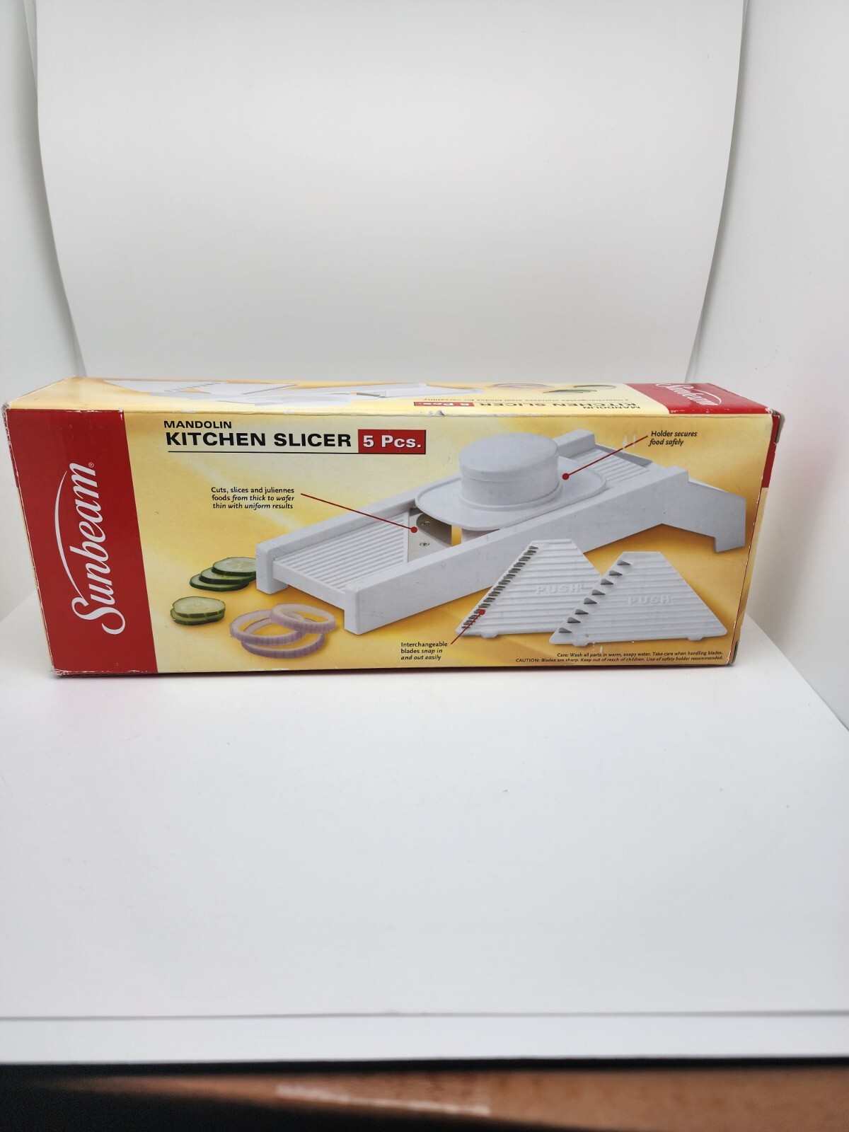 SUNBEAM® 5-Piece Mandolin Slicer (Model #630190) no instruction pamphlet. gallery