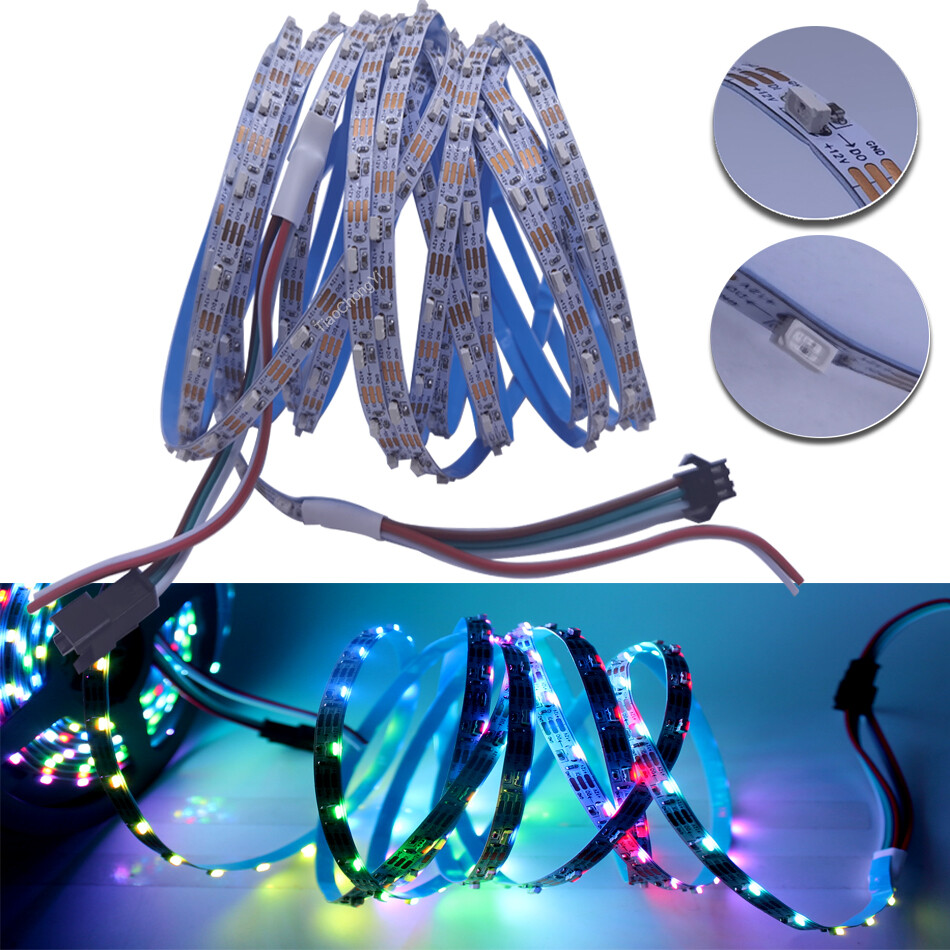 SK6812 4020 LED Side Emitting Thin Light Tape LED Strip RGB WS2812B Addressable gallery
