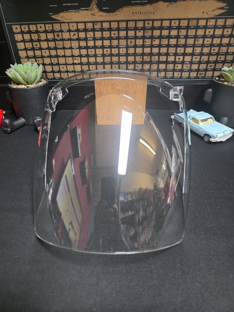 Milwaukee Bolt Gasketed Full Face Shield - Clear Dual Coat Lens (Compatible