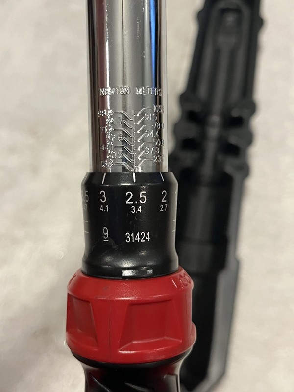 Craftsman Clicker Microtork Torque Wrench 3/8" Drive 10-75ft lbs 9-31424 Click gallery