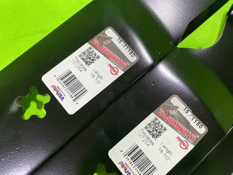 New For Craftsman 54" Deck 3pk Mower Blades 532187254 187256 594892901 gallery