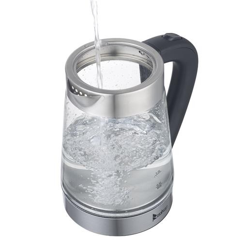 ZOKOP 2.5L Temperature Control Electric Glass Tea Water Kettle Boiling Shut-off gallery