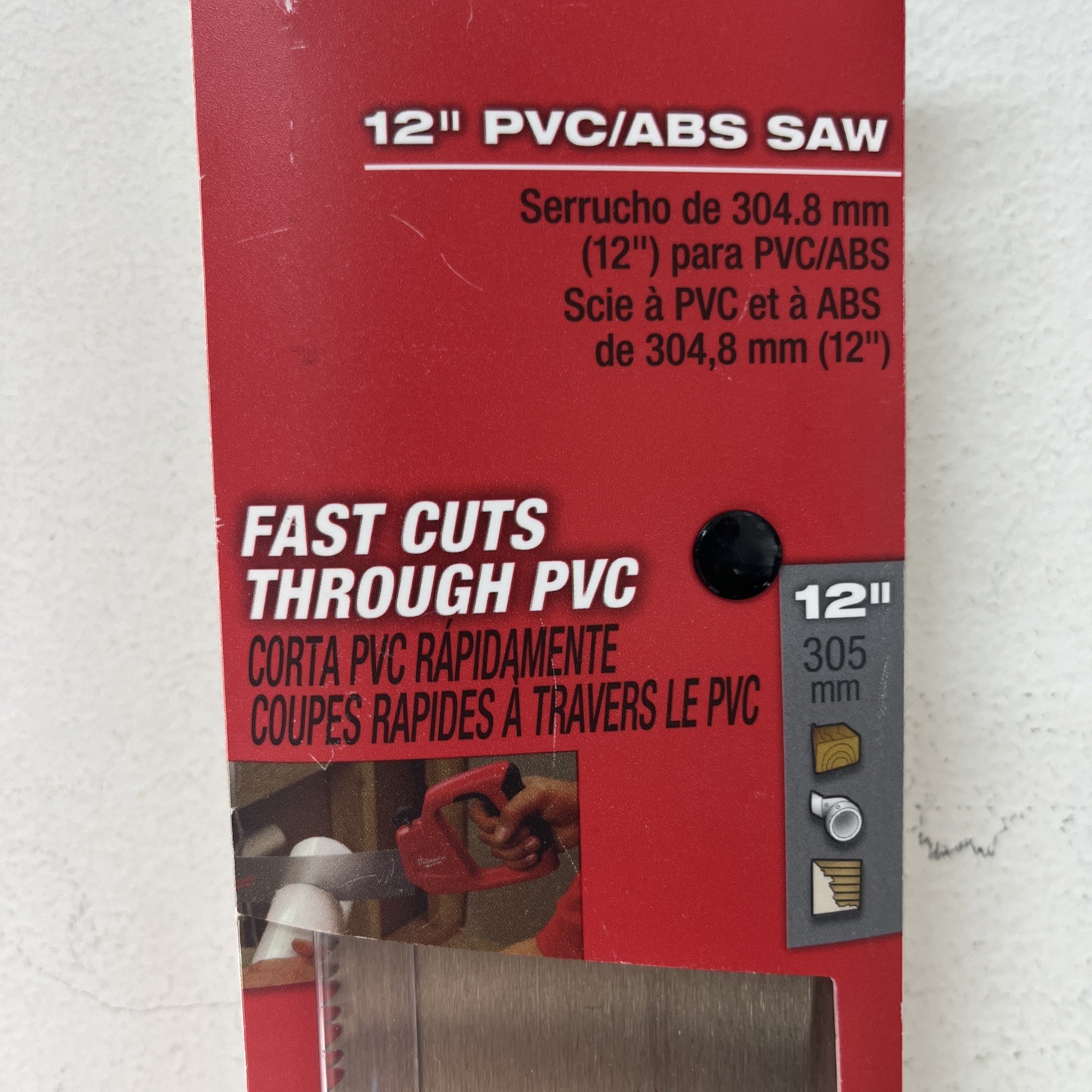 Milwaukee 12 in. PVC/ABS Saw gallery
