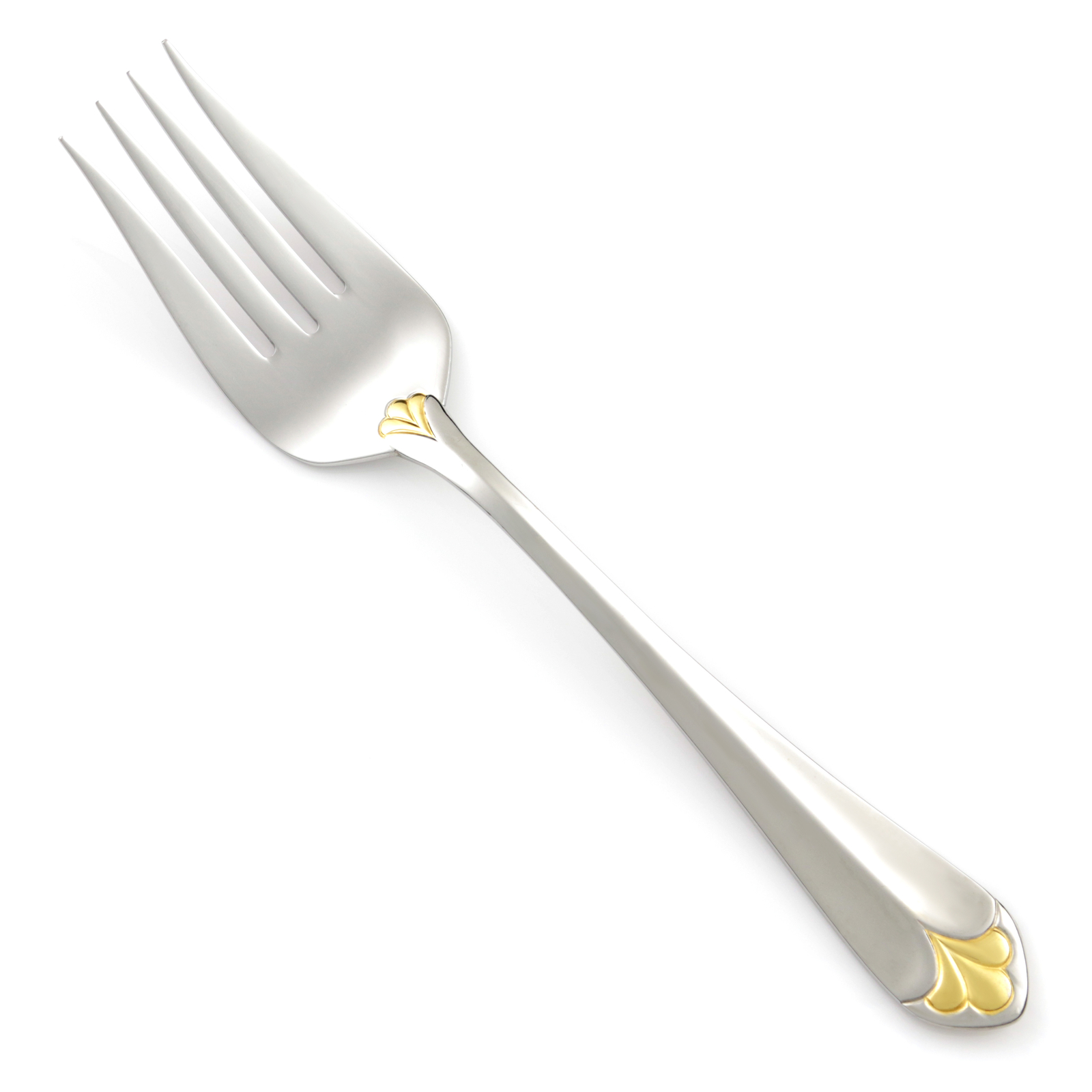 Gorham GOLDEN LEGACY Stainless Gold Accent Glossy Silverware CHOICE Flatware gallery