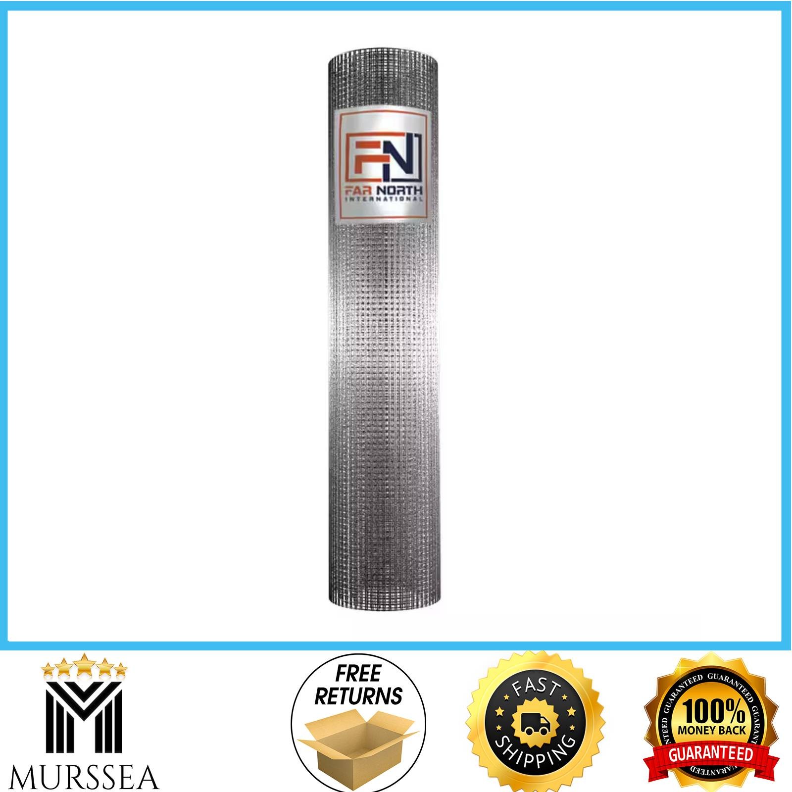 Galvanized Hardware Cloth 1/2in x 3ft x 25ft 19GA Rust Resistant Mesh Fence Roll gallery