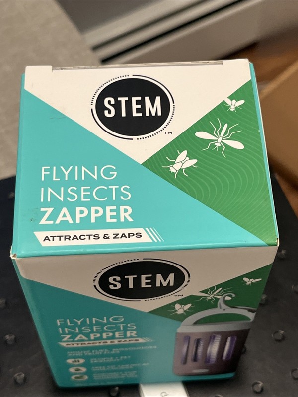 NEW STEM Flying Insects Zapper Indoor/Outdoor USB Rechargeable Mosquito Trap gallery
