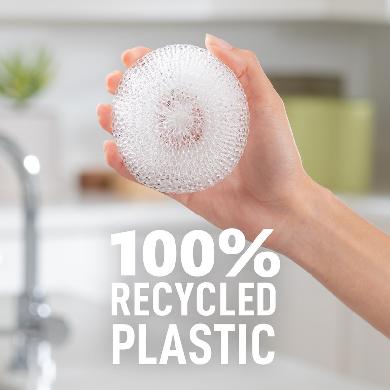 Scotch-Brite Dobie Non-Scratch Plastic Scrubbing Circles: 3-pack Color May Vary gallery