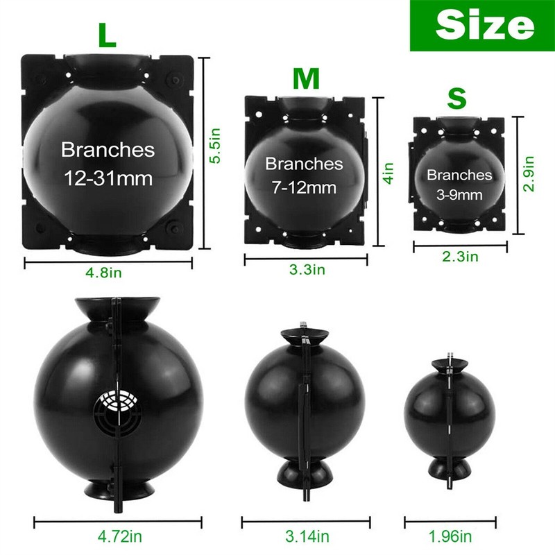 Multi-Size Plant Rooting Device Grow Graft Box High Pressure Propagation Ball gallery