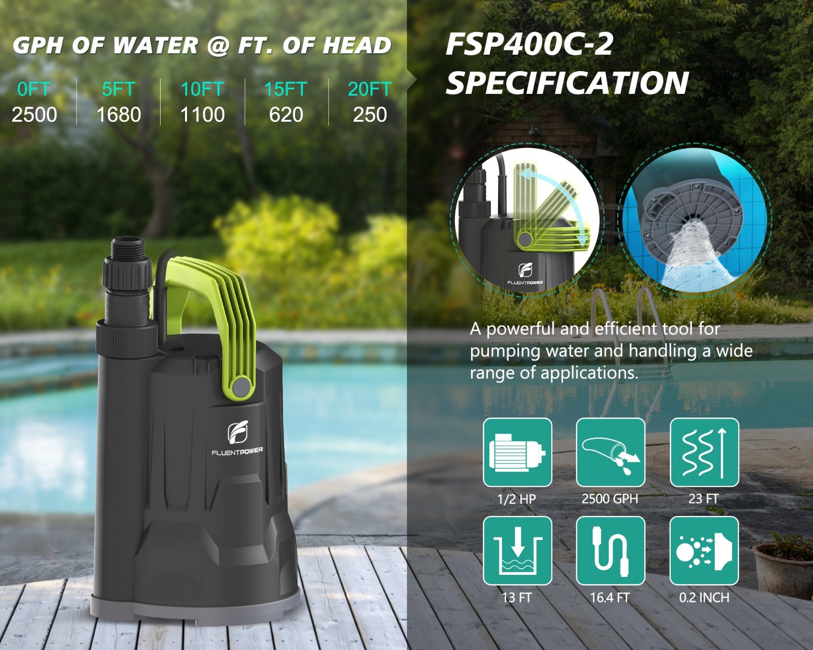 FLUENTPOWER Tankless Water Heater Descaling Flush Kit gallery