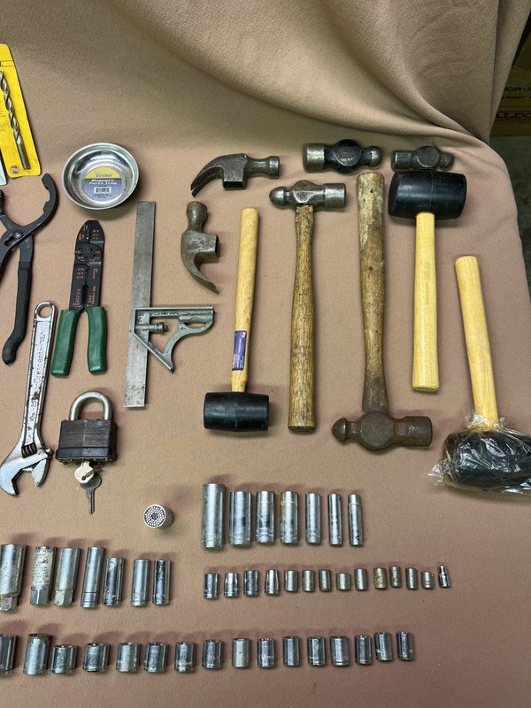 Tool Lot - 118 pcs. Craftsman , Wright , Stanley , etc etc..... New & Used gallery
