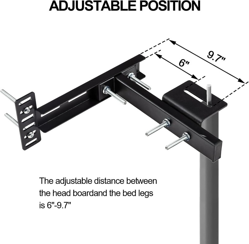 Headboard Brackets Kit for Adjustable Bed Base, Headboard Wall Mounting Bracket gallery
