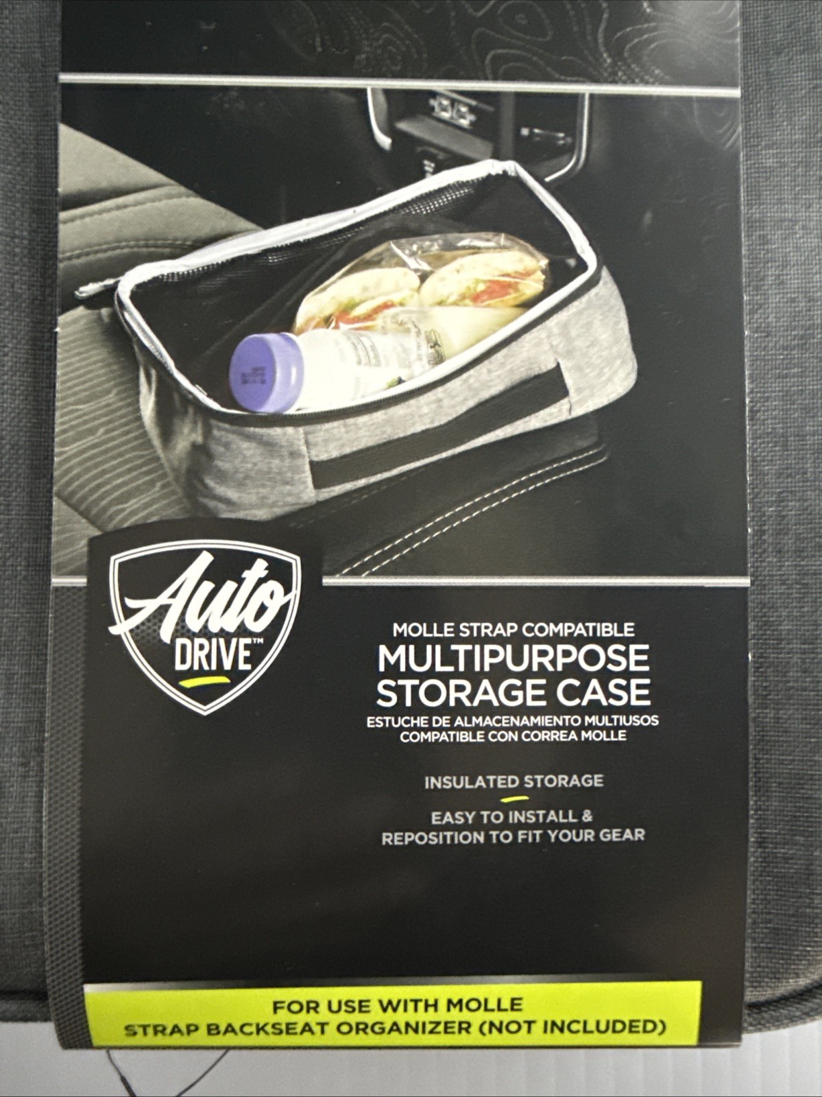 Auto Drive Multipurpose Storage Case/Lunch Bag Molle Strap NEW! gallery