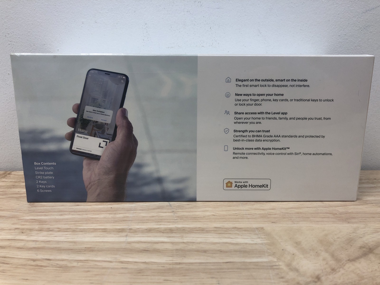 Level C-L12U Touch - Smart Lock. Works with HomeKit - Satin Nickel gallery
