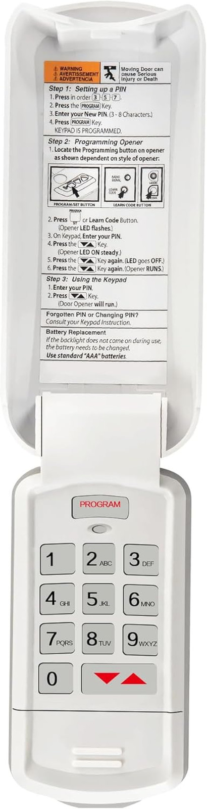 for Overhead Door Garage Door Opener Keypad OKP-BX Wireless Keyless gallery