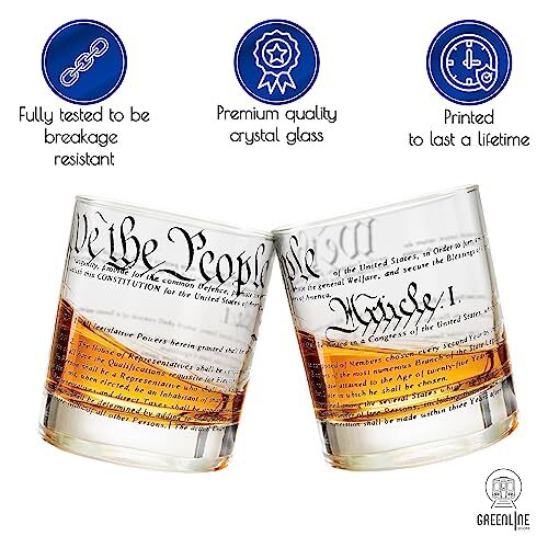 Glasses – United States Constitution We The People Whiskey US Constitution gallery