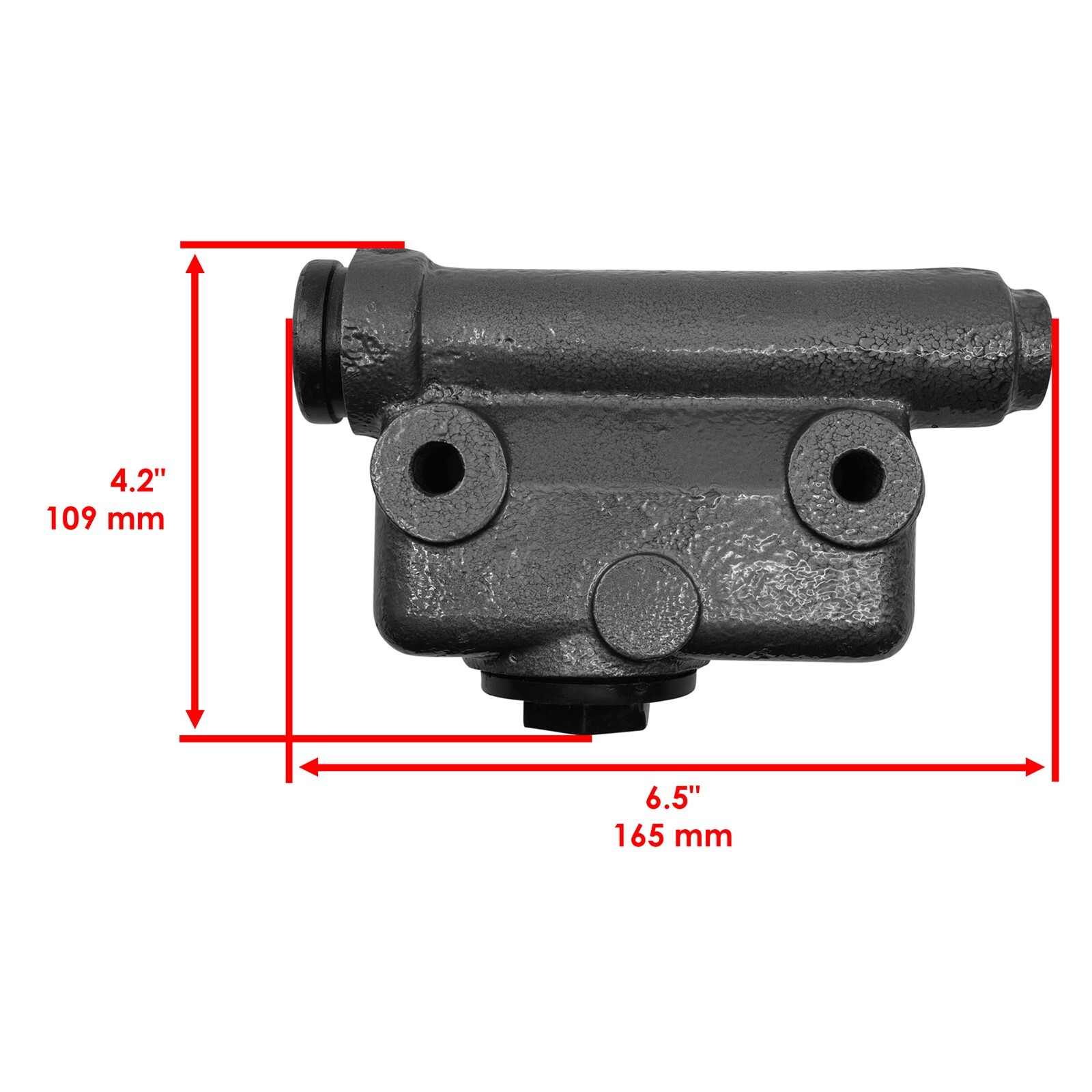 Caltric Brake Master & Slave Cylinder For Case Case-IH 580B 580C 580D Backhoe gallery