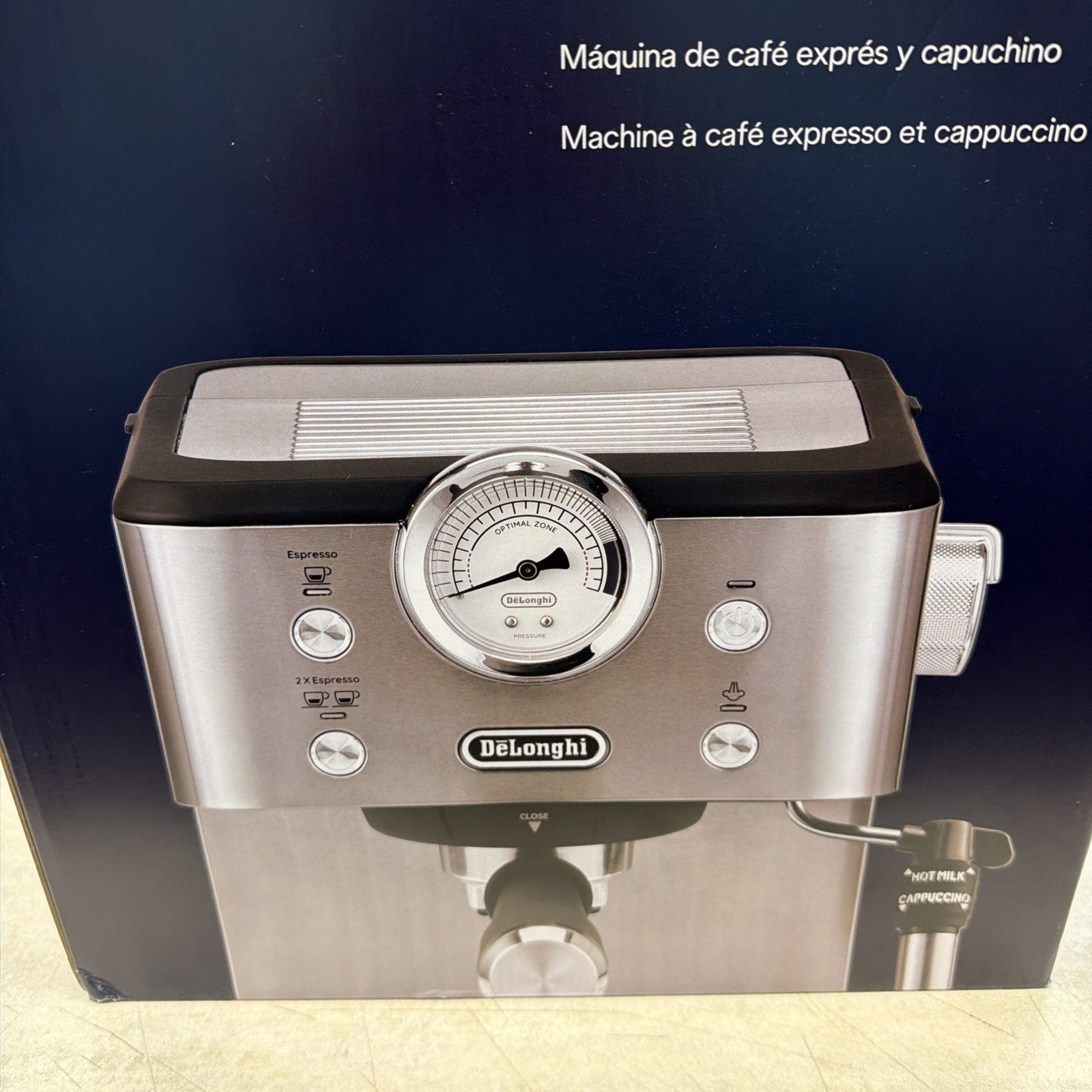 DeLonghi Linea Classic Espresso Machine 25-Bar Pump EM450M *BRAND NEW* gallery