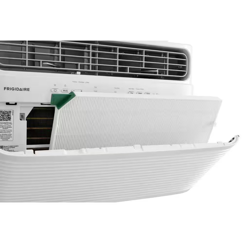 14,000 BTU Window Air Conditioner Cools 700 Sq. Ft. with Remote and Wi-Fi in Whi gallery