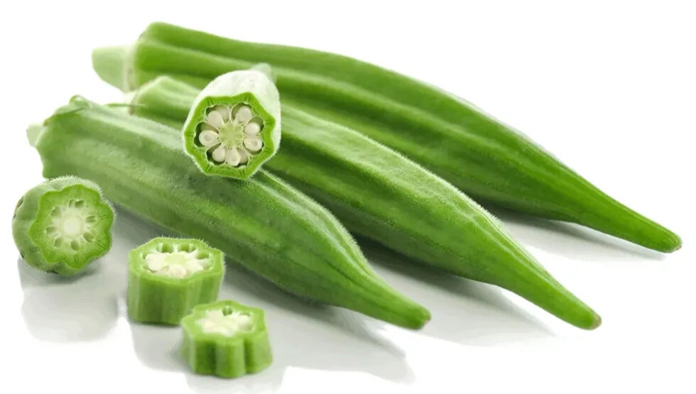 100 SEEDS OKRA CLEMSON SPINELESS 80 HEIRLOOM NON GMO FREE SHIPPING & TRACKING gallery