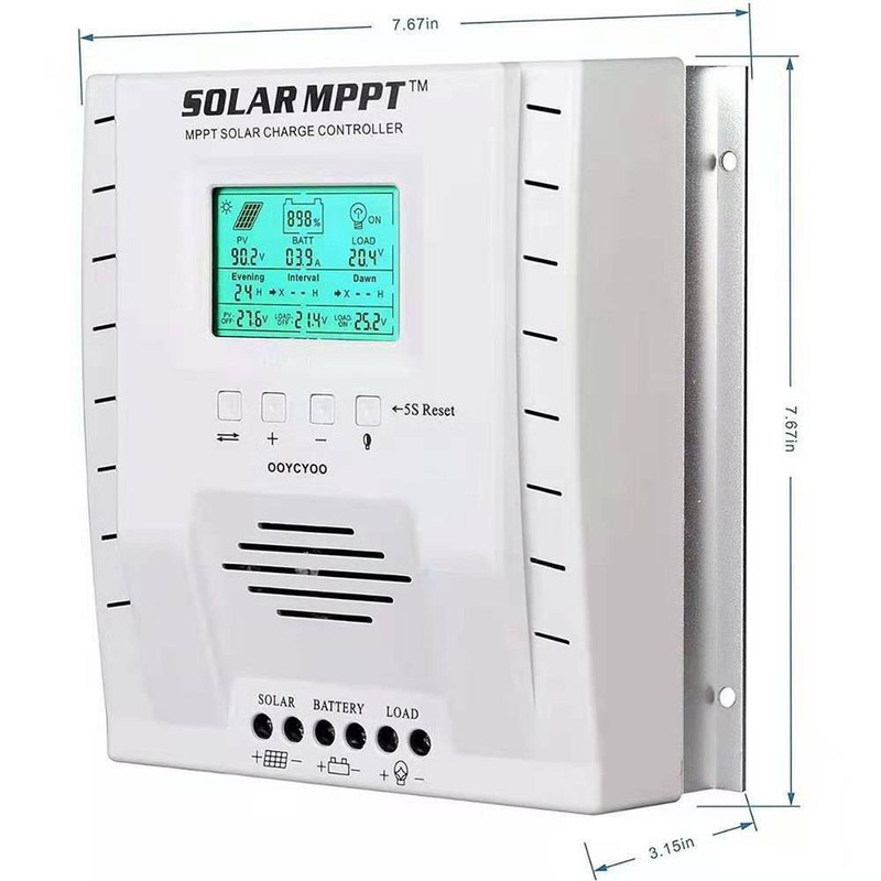 60A MPPT Solar Charge Controller Regulator 12V 24V Lead Acid Lifepo4 Lithium R5 gallery