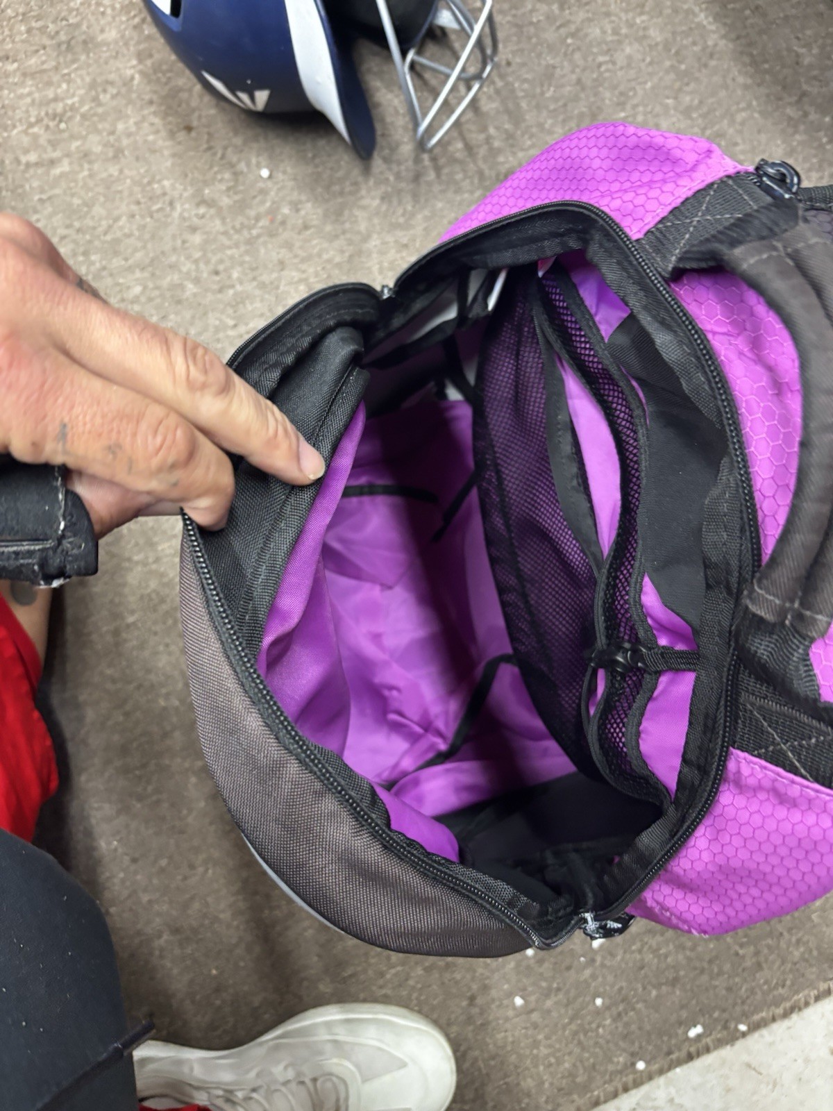 Adidas Barricade Climacool  Backpack Purple 3
