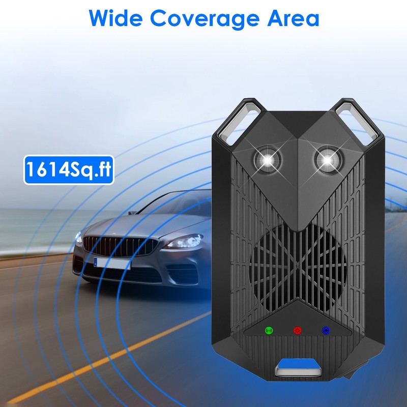 2Pcs Ultrasonic Rodent Control Deterrent Home Chaser Blocker gallery