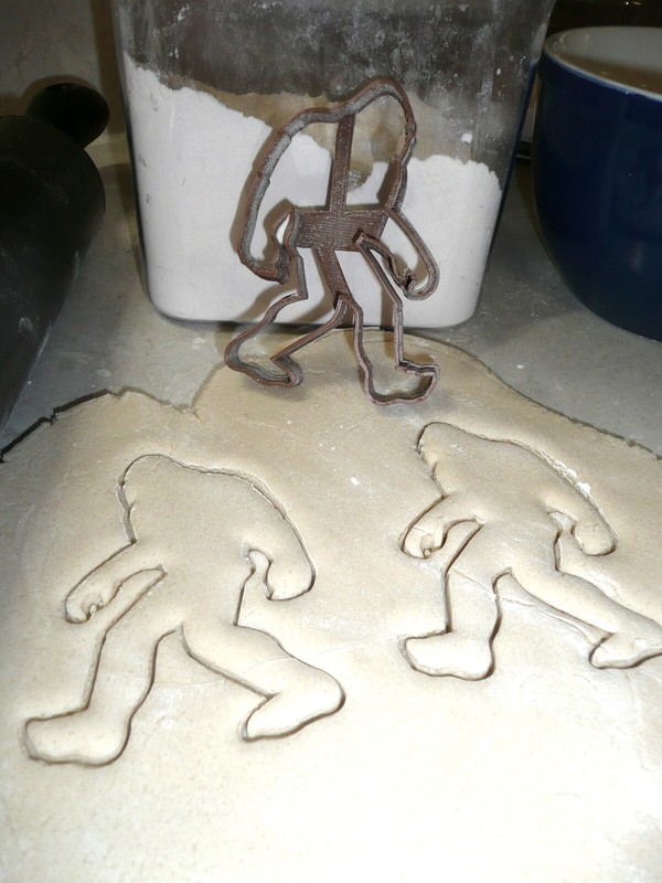 SASQUATCH BIG FOOT SIGHTING CRYPTID BIGFOOT YETI COOKIE CUTTER USA PR2322 gallery