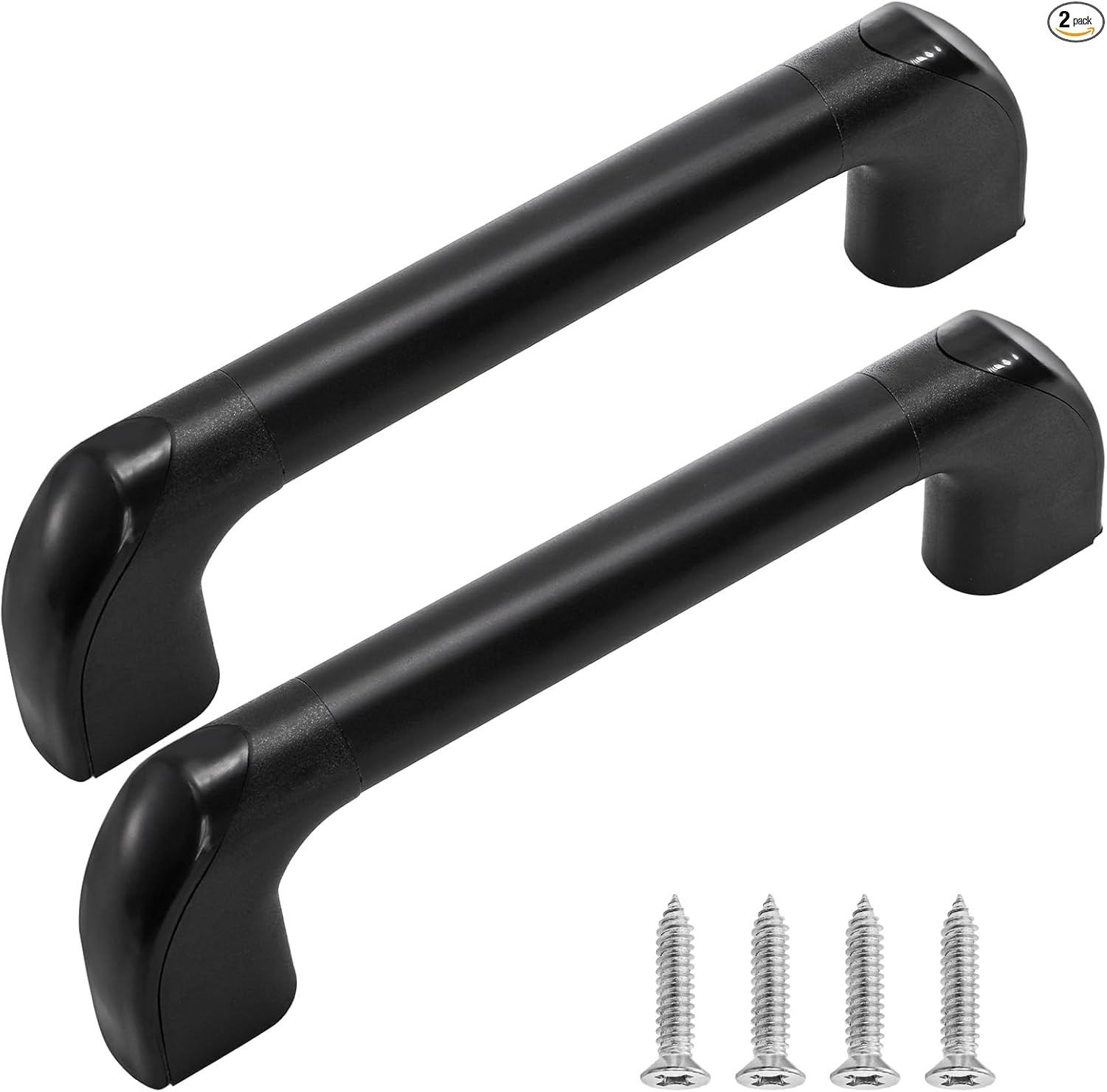 2 Pack RV Grab Handles, Aluminium Alloy Safety Handle Bars, Black Door Pull Hand gallery