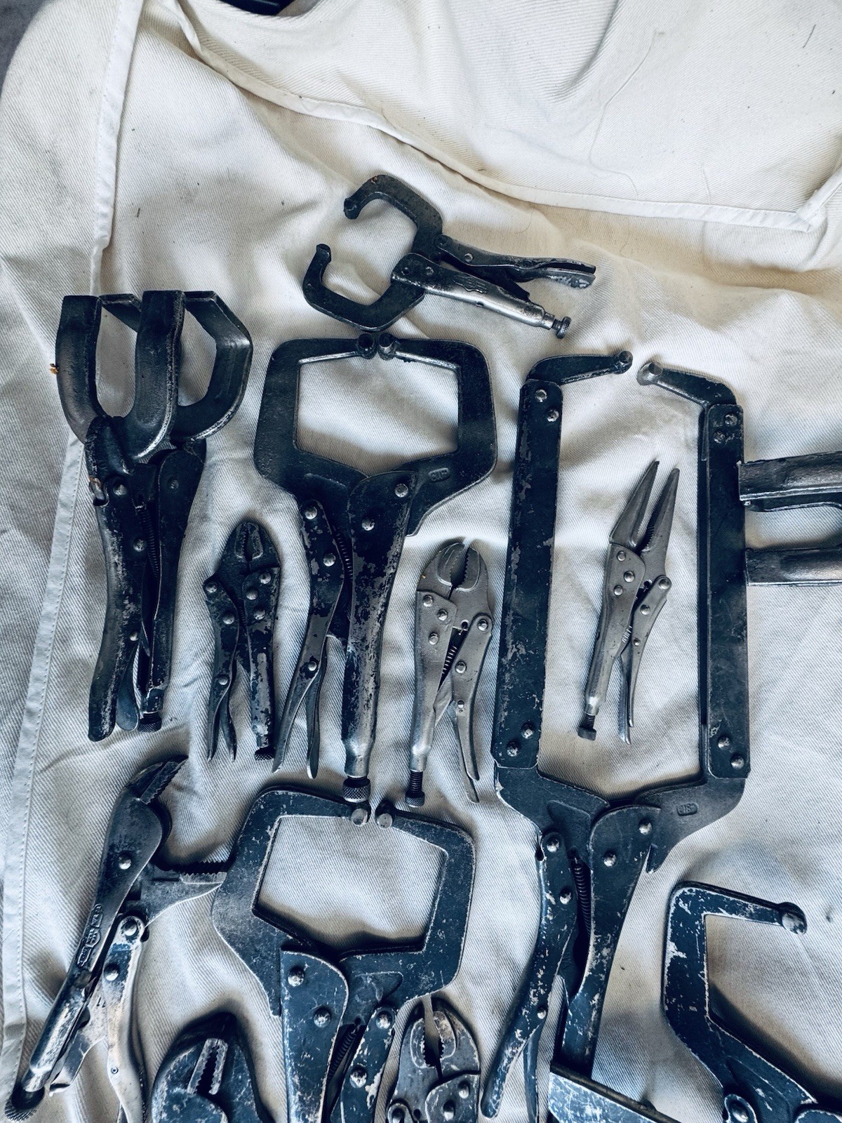 VISE-GRIP The Original 6in Steel Locking Pliers Lot 26pc Black/Silver gallery